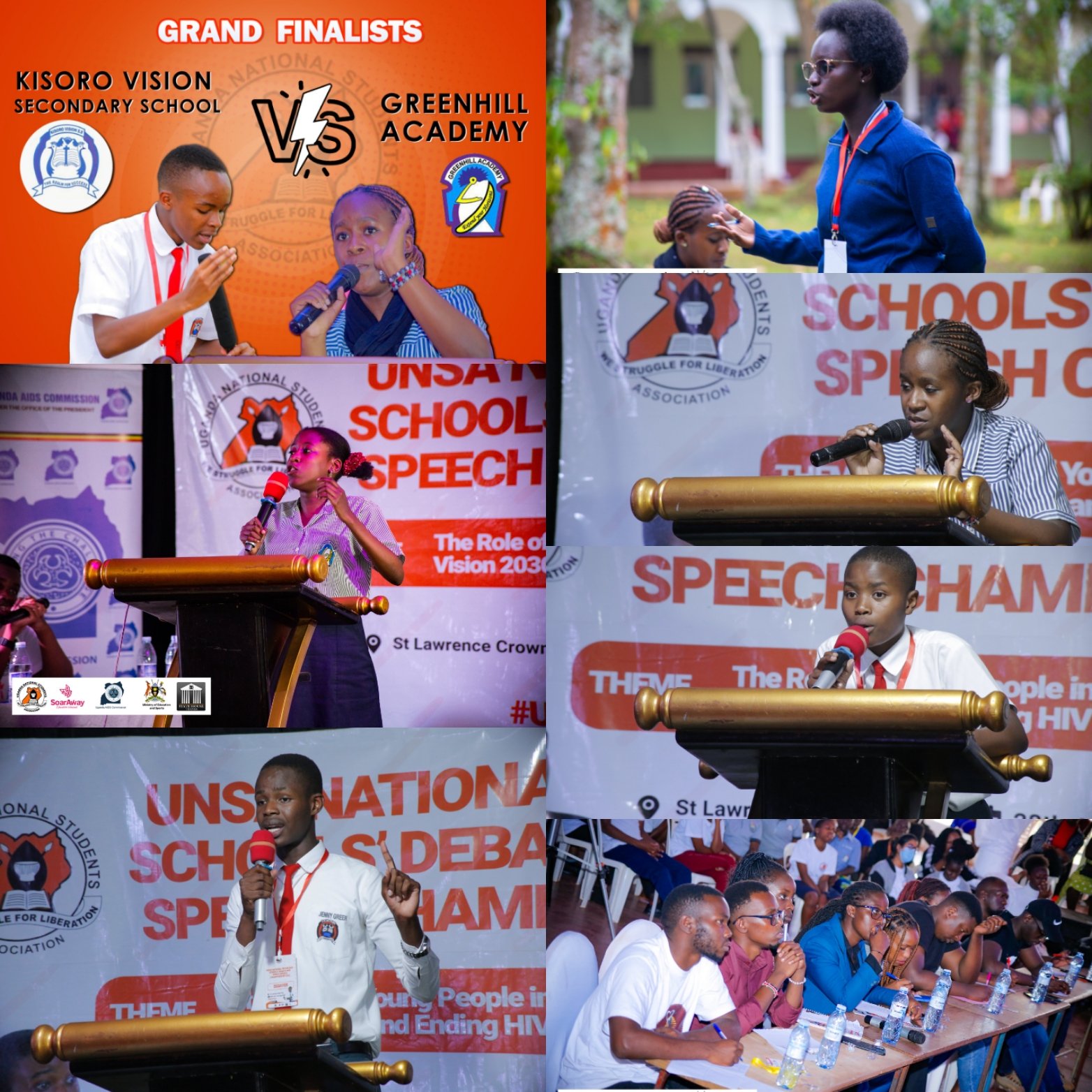 Champions in the UNSA - Secondary Schools Debate and Speech Championship.